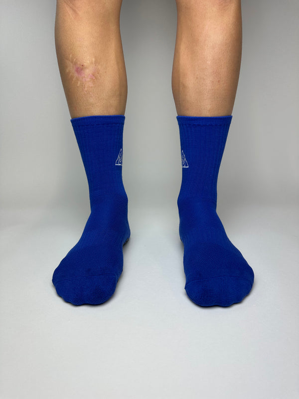 Blue Kids Grip Socks