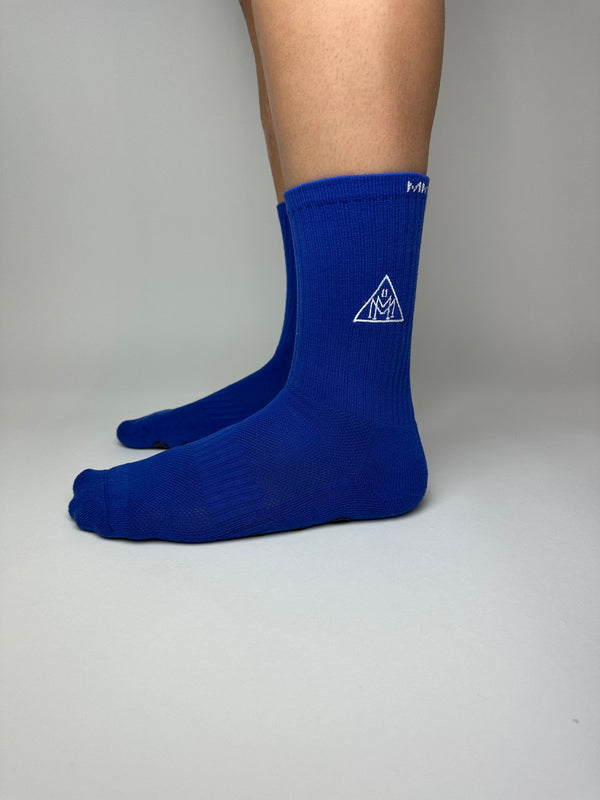 Blue Kids Grip Socks